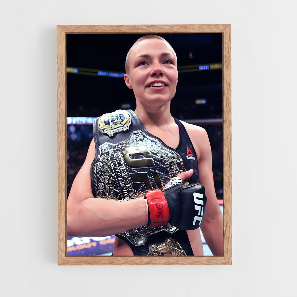 Poster Championne Éternelle – affiche Taekwondo (vue 4)